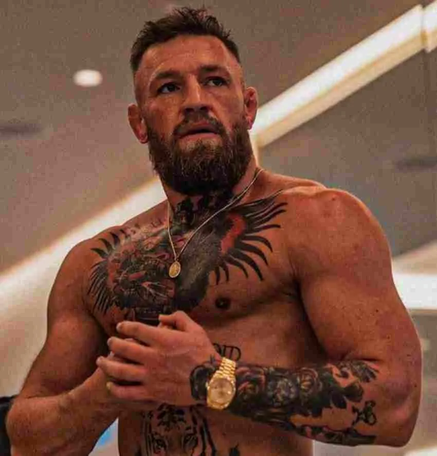 INSTAGRAM: @thenotoriousmma Conor entrenando para una lucha