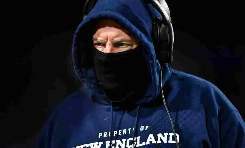 AP Bill durante el juego de Bills ante Pats