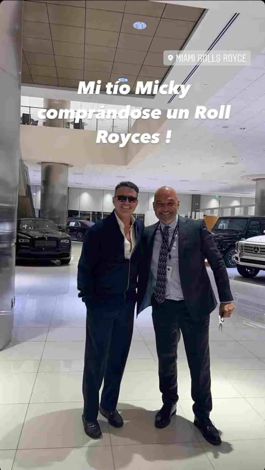 INSTAGRAM:luismiguelcoka Historia de Instagram sobre Luis Miguel
