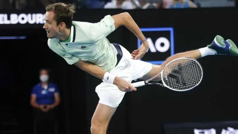 AP Medvedev en competencia