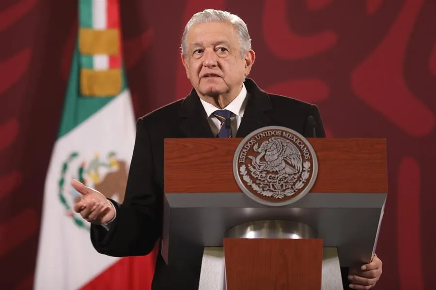 EFE López Obrador durante su conferencia mañanera