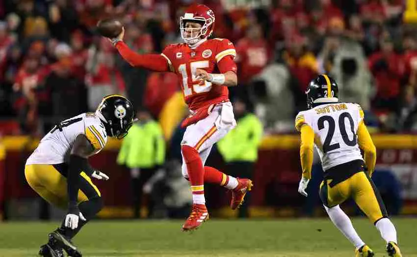 AP Patrick Mahomes vs Pittsburgh