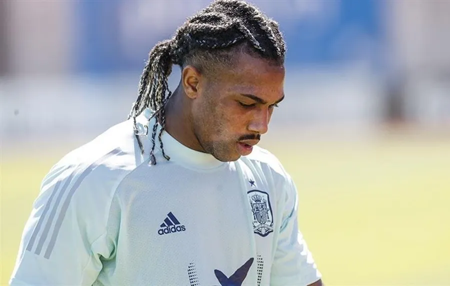 EFE Traoré con la selección de España