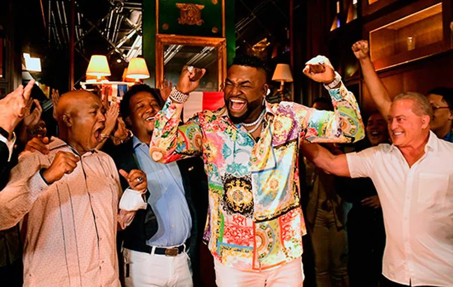 AP Big Papi al enterarse de su incursión al Salón de la Fama