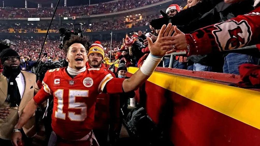 AP Mahomes en partido con Kansas City