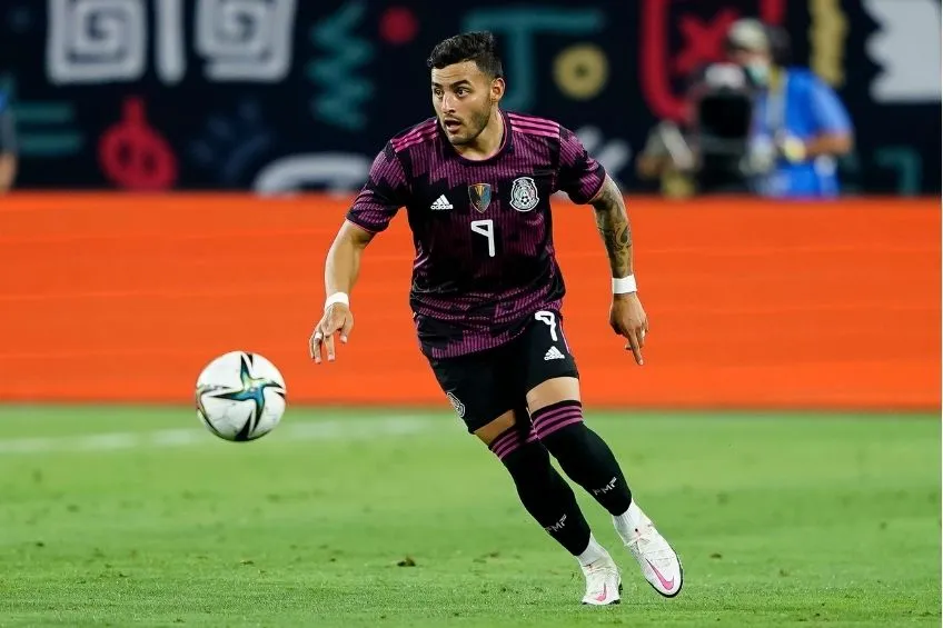 IMAGO7 Vega en un partido con la Selección