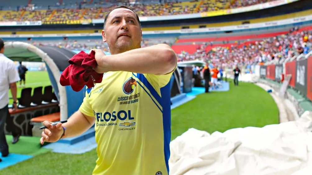 IMAGO7 Germán Villa en un partido