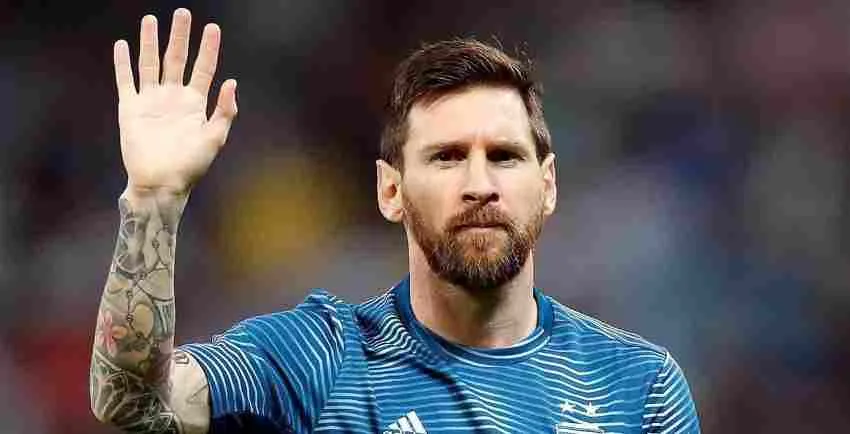 EFE Messi en un calentamiento previo a un juego de Argentina