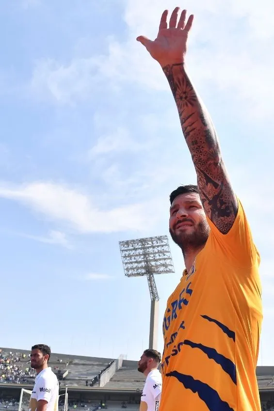 IMAGO7 Gignac en un partido con Tigres