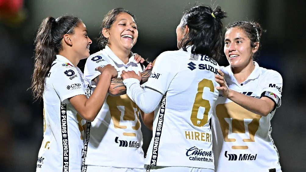 IMAGO7 Liga MX Femenil: Pumas se impuso por goleada al conjunto de Santos Laguna