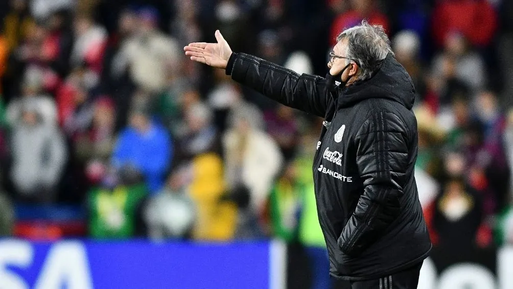 IMAGO7 Martino en un partido del Tri