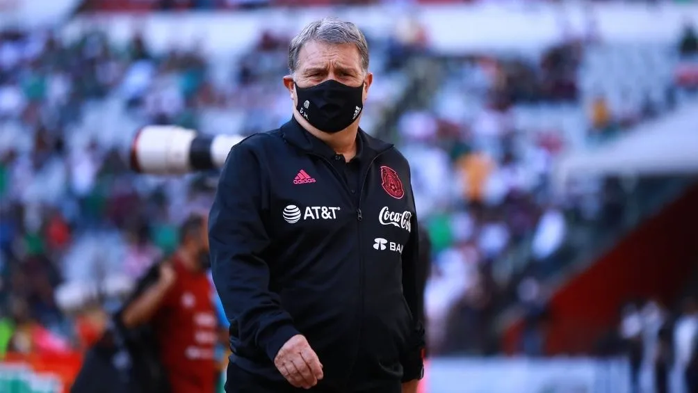 IMAGO7 Martino en un partido del Tri