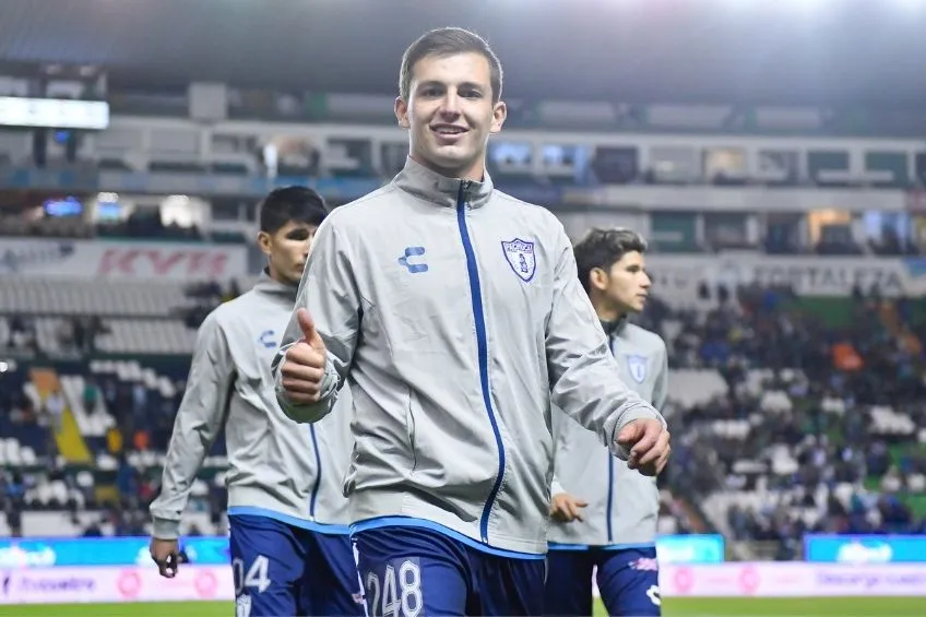 IMAGO7 Eugenio Pizzuto en un partido de Pachuca