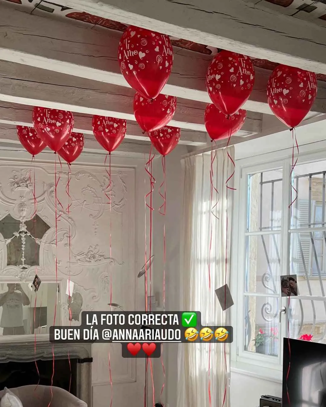 INSTAGRAM | @JUANMUSSO Juan Musso replica la misma fotografía pero ya con ropa