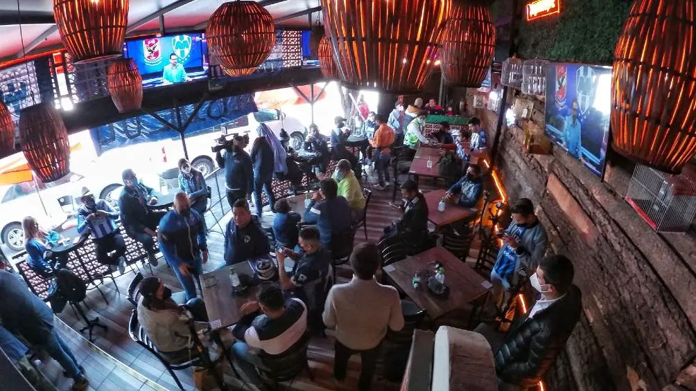 ESPECIAL Afición de Rayados del Monterrey en CDMX viendo el Mundial de Clubes