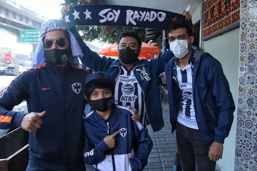 ESPECIAL Afición de Monterrey apoyando a su equipo