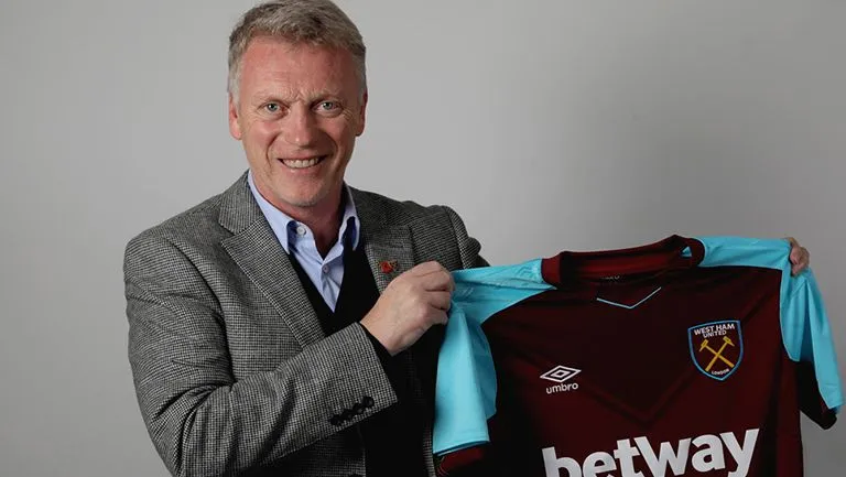 WEST HAM UNITED Moyes en su presentación