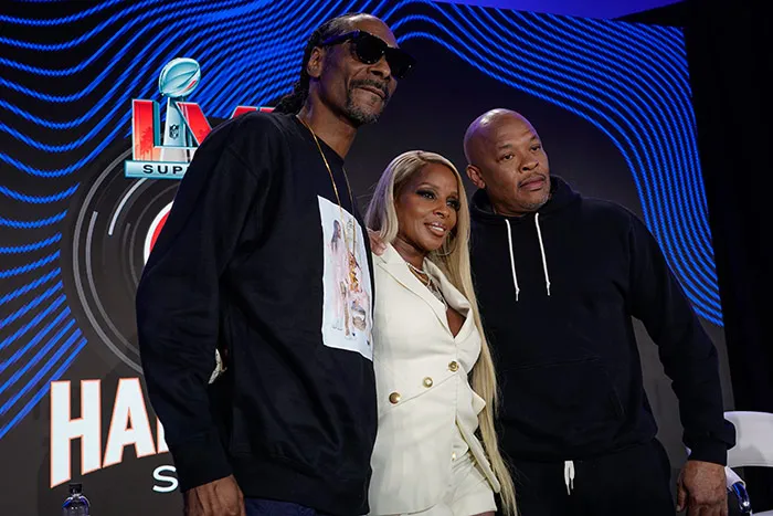 AP Los artistas posan para las cámaras