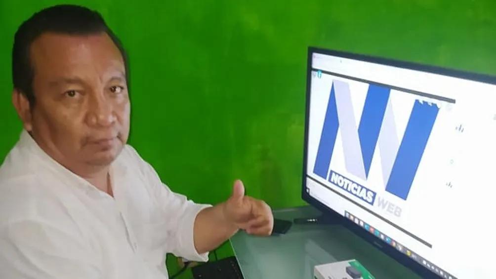 TWITTER | @DMORENOCHAVEZ Heber López Vásquez; director del portal Noticias Web