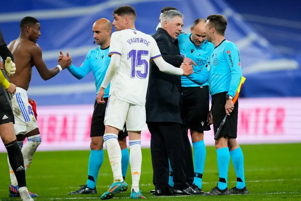 AP Ancelotti enfrentó al Granada, desde el Bernabéu