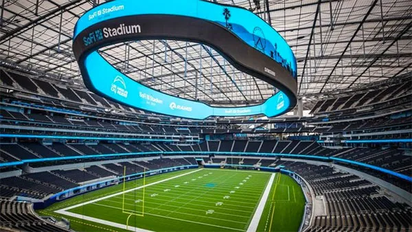 TWITTER @SoFiStadium La sede del Super Bowl