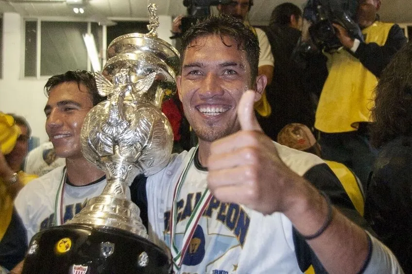 MEXSPORT Gerardo Galindo siendo Campeón con Pumas