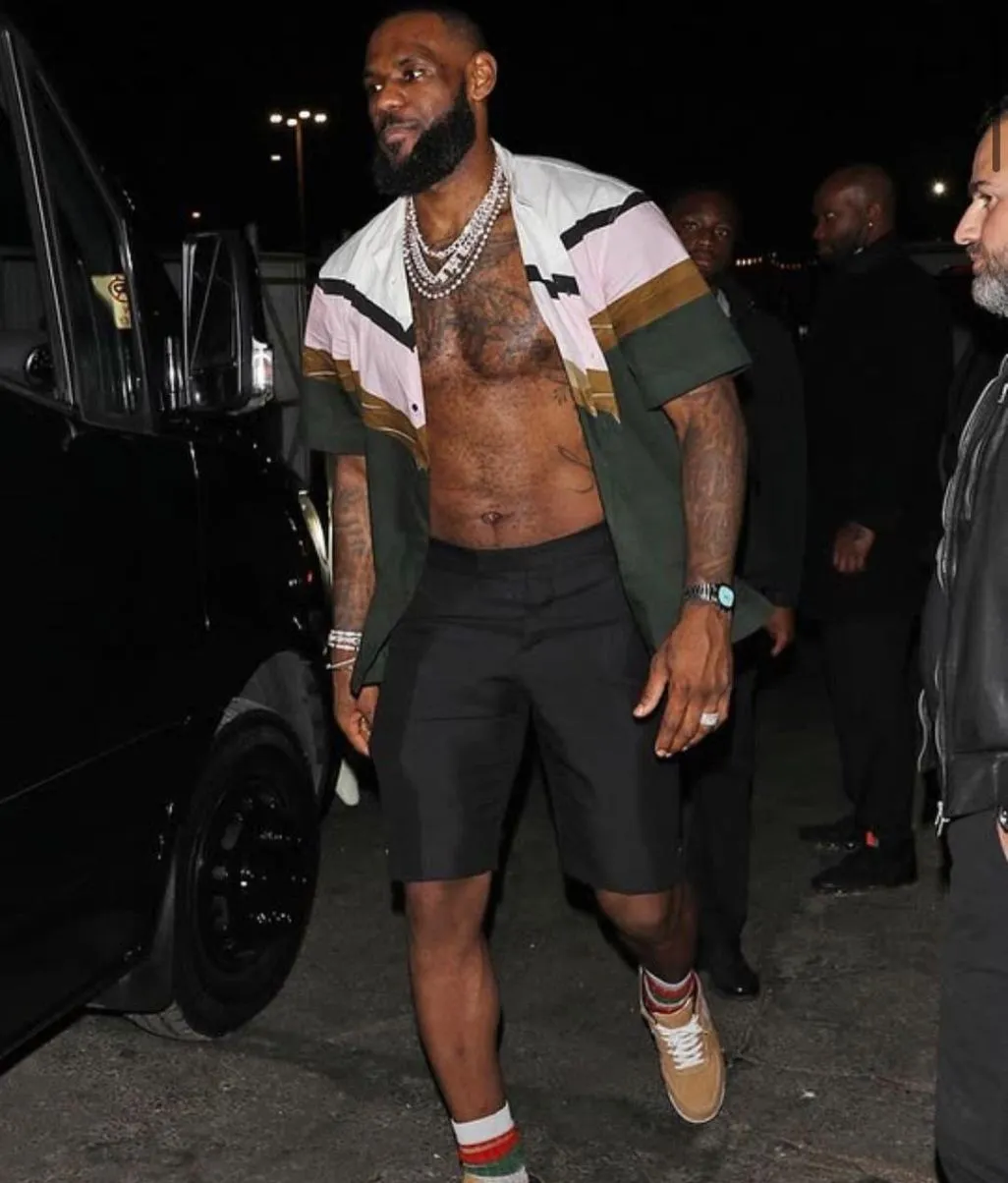 INSTAGRAM: @kingjames 'King James' presenció el campeonato de su equipo, Los Angeles Rams