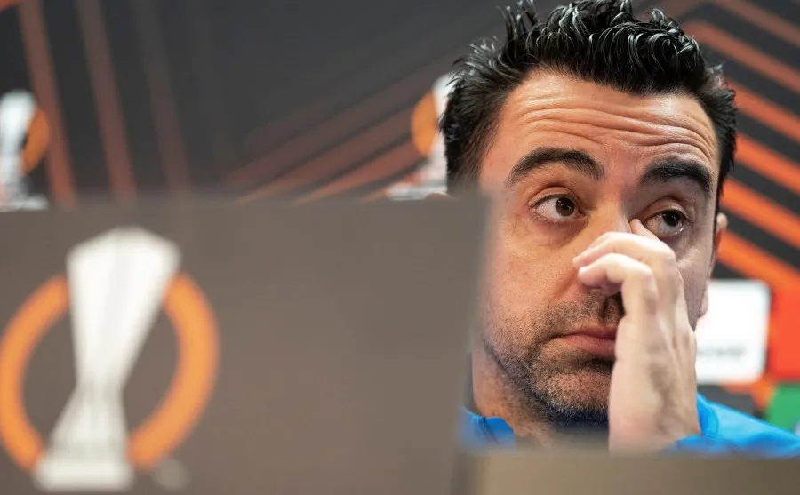 EFE Xavi Hernández en conferencia