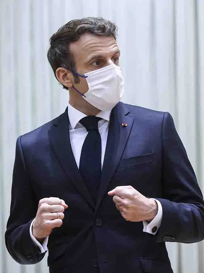 AP Emmanuel Macron, Presidente de Francia