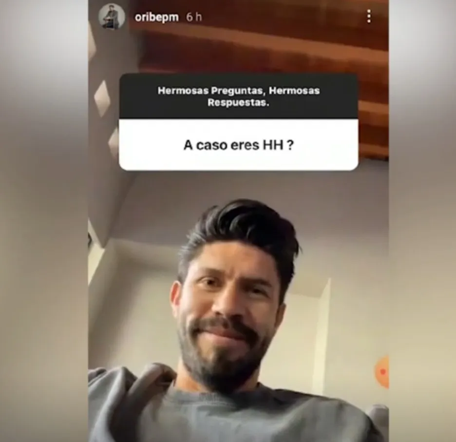 INSTAGRAM: @oribepm Oribe se mantiene activo en redes y responde a sus seguidores