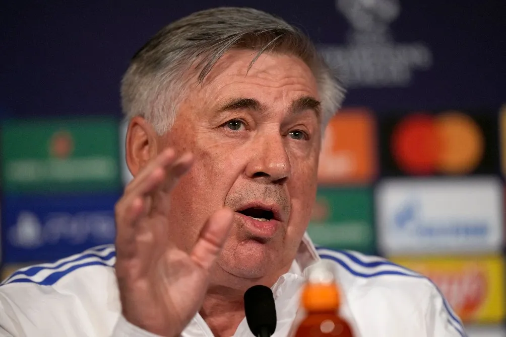 AP Carlo atendió la rueda de prensa correspondiente al enfrentamiento en Champions