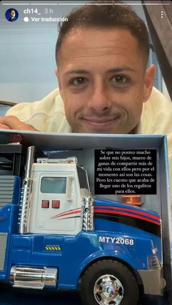 INSTAGRAM @ch14_ Historia de Javier Hernández