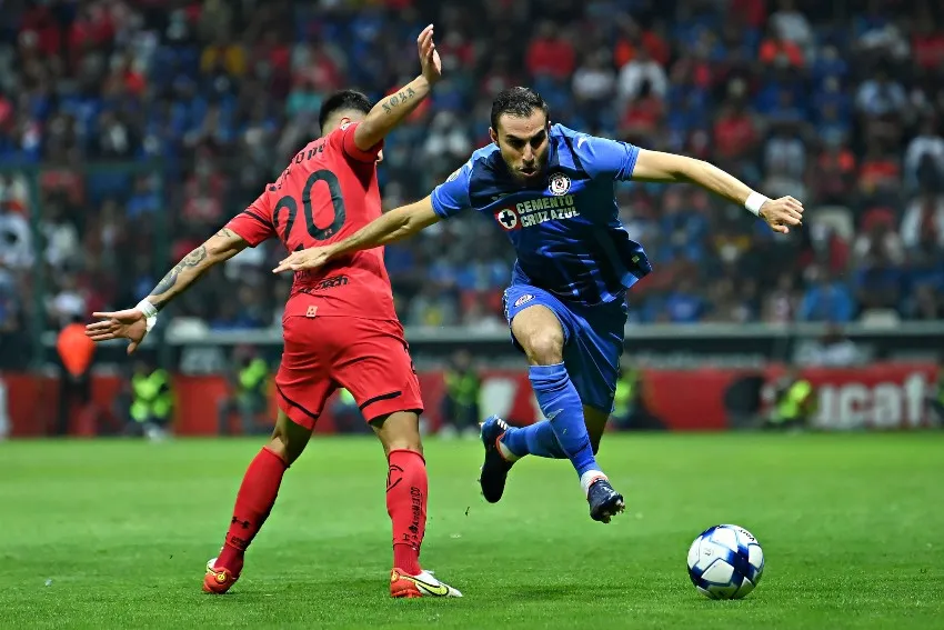 IMAGO7 Alejandro Mayorga en un juego de Cruz Azul