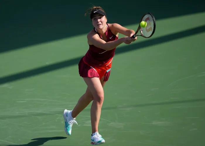 AP Elina Svitolina en acción