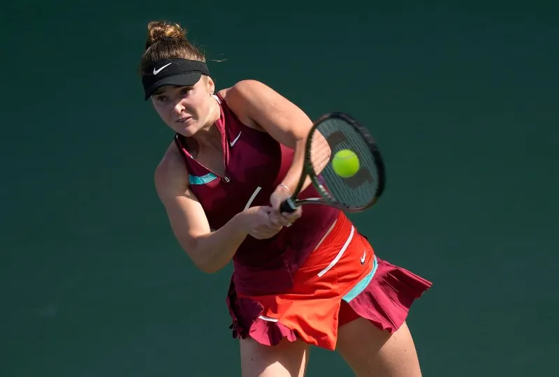 AP Elina Svitolina en acción