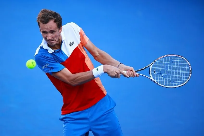 EFE Daniil Medvedev durante un partido del AMT