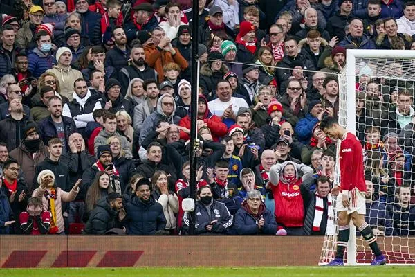 EFE Cristiano Ronaldo en acción con Manchester United