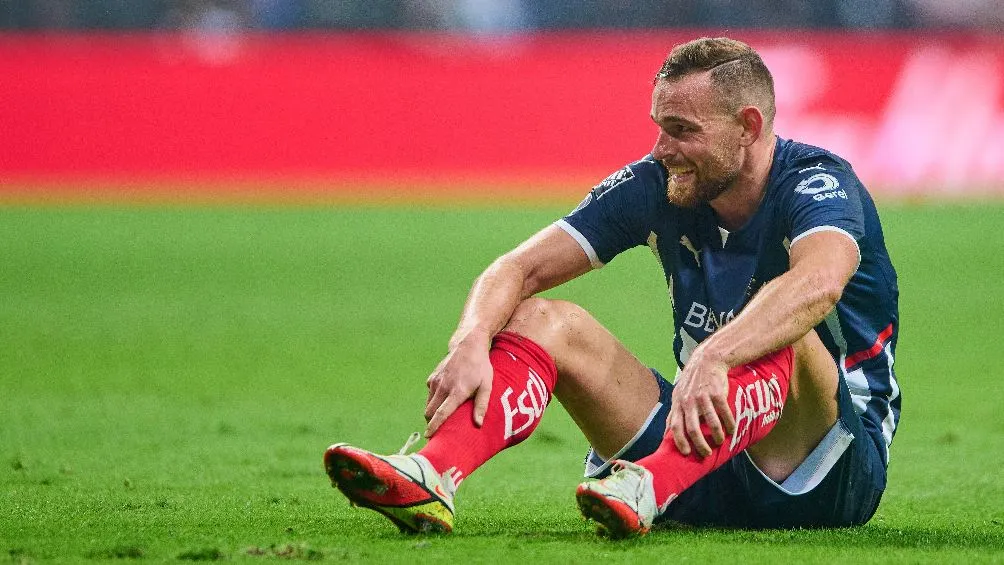 MEXSPORT Vincent Janssen jugando partido con Monterrey en la Liga MX