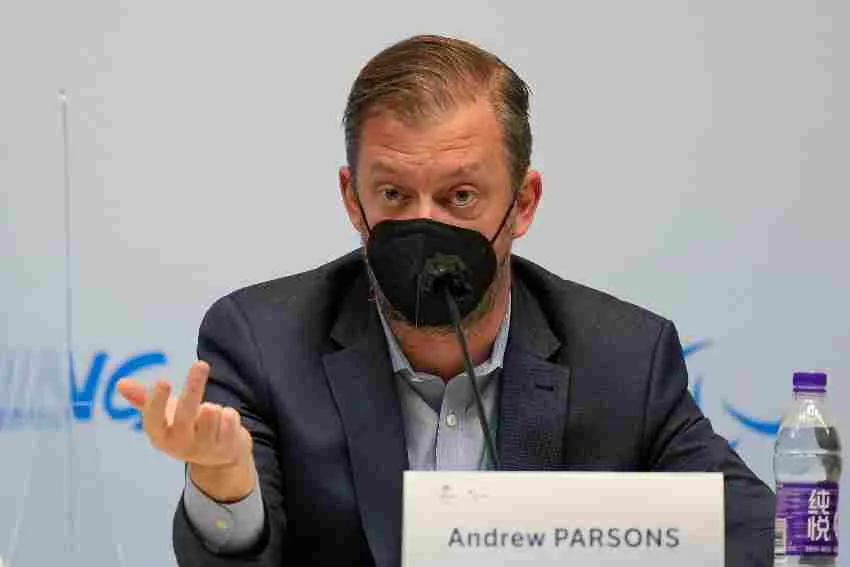AP Andrew Parsons, presidente del Comité Paralímpicos de Invierno