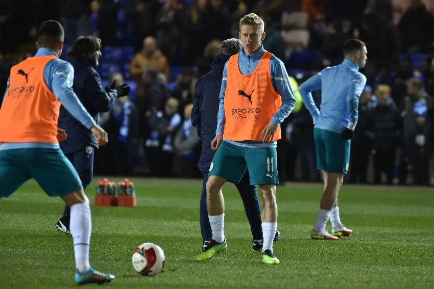 AP Oleksandr Zinchenko, jugador ucraniano del Manchester City