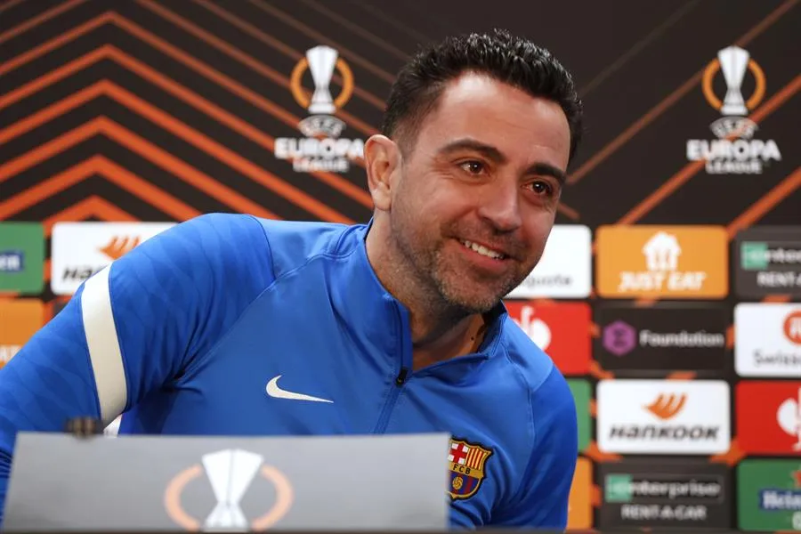 EFE Xavi en conferencia