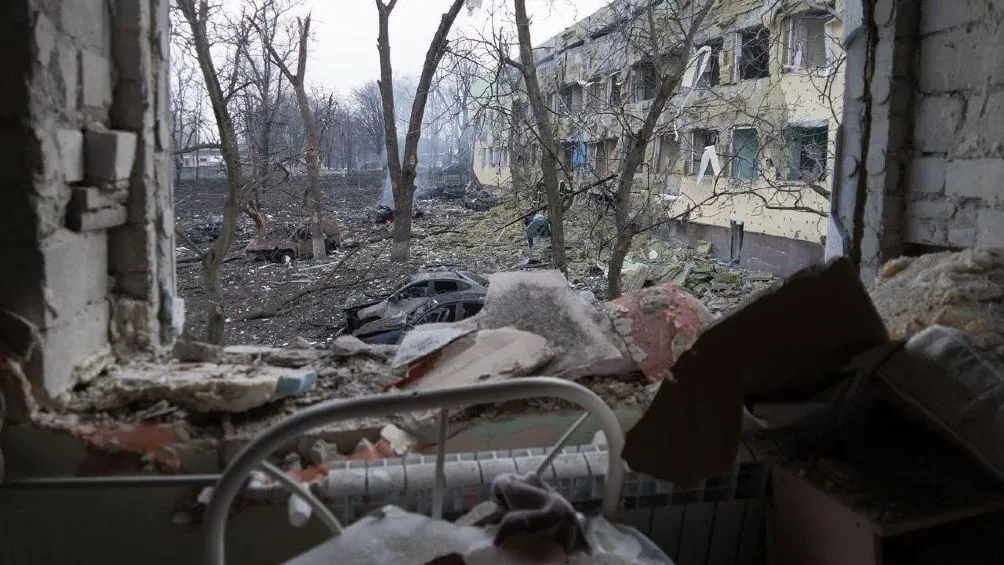 TWITTER | @TVTORONT Rusia atacó un hospital de maternidad ubicado en Mariupol