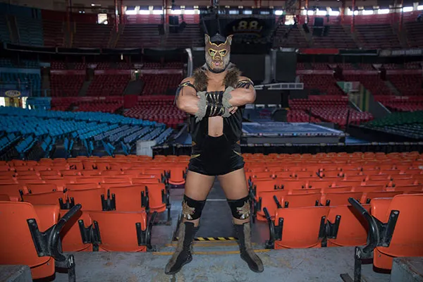 ALEX ISUNZA El gladiador se siente muy identificado con su personaje