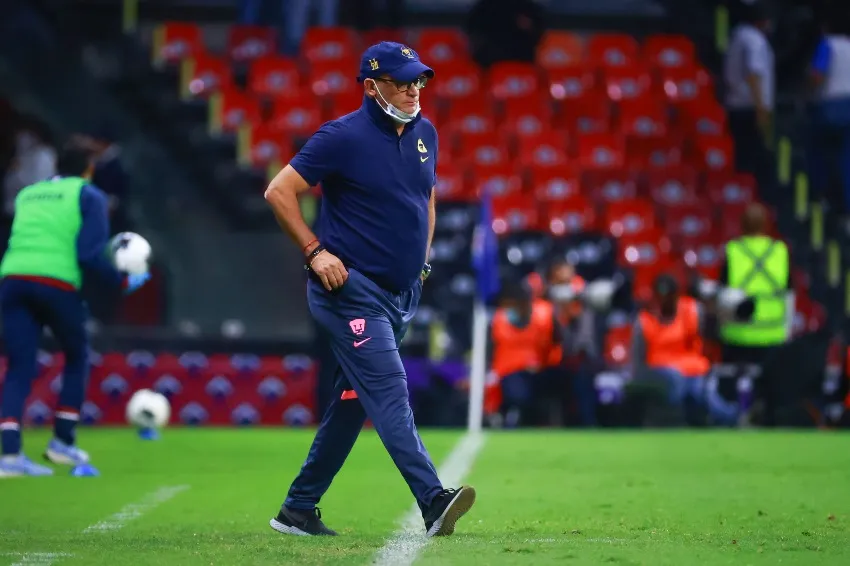 IMAGO7 Andrés Lillini tras ser expulsado ante Cruz Azul