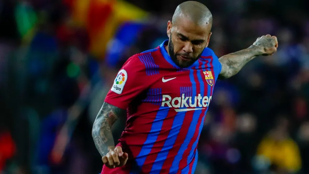 Dani Alves regresó esta temporada con Barcelona. AP Dani Alves regresó esta temporada con Barcelona. AP