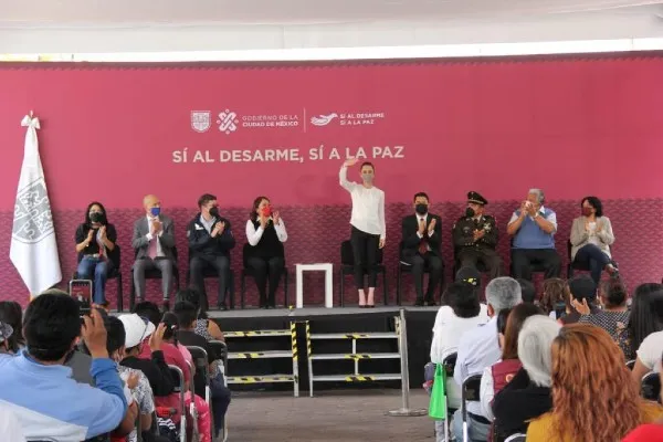 TWITTER @Claudiashein Claudia Sheinbaum en Tláhuac