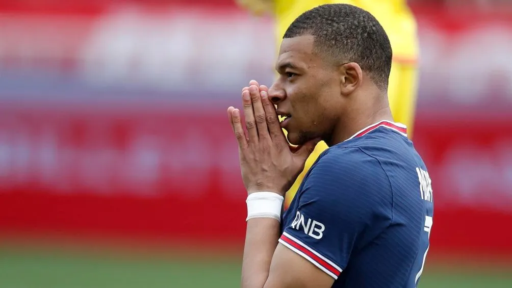 EFE Mbappé en lamento con el PSG