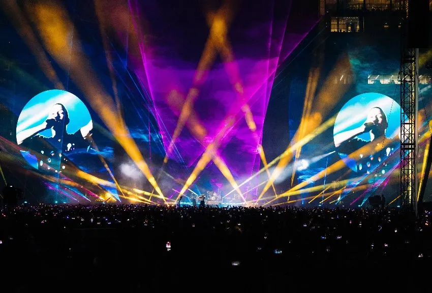 TWITTER: @coldplay Coldplay en concierto