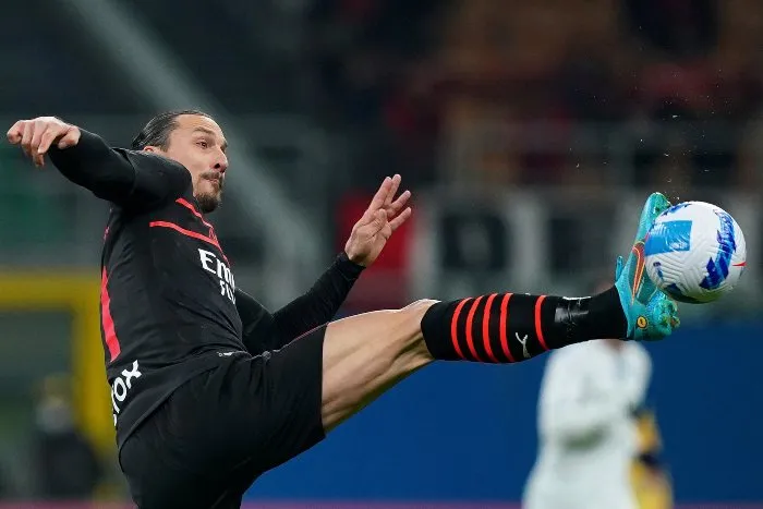 AP Zlatan Ibrahimovic en un partido del Milan