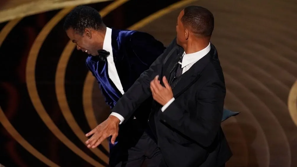 AP Will Smith cacheteó a Chris Rock